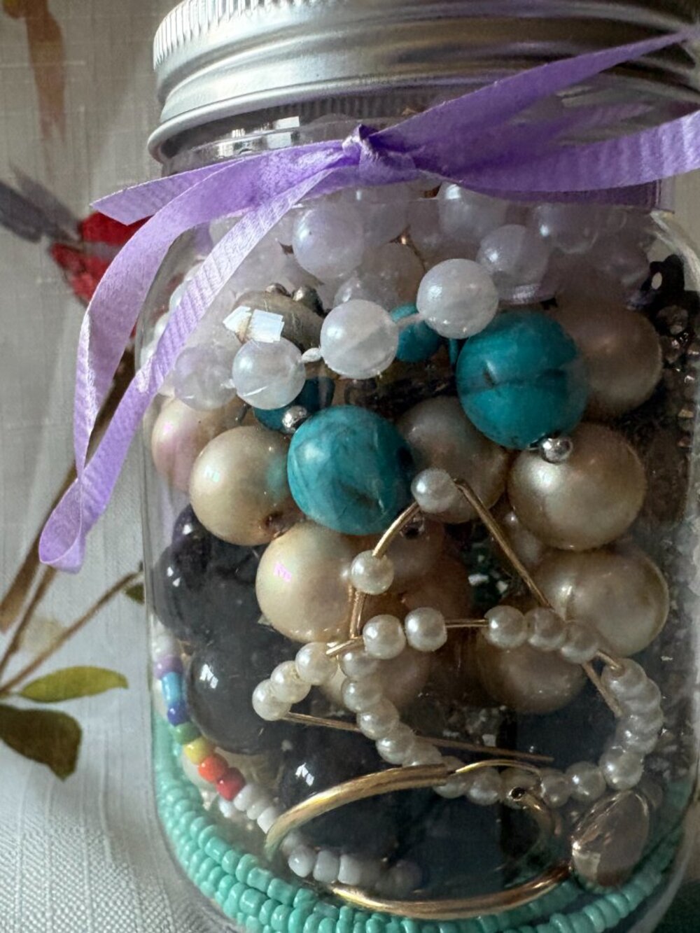 Mystery Jewelry Jar "Azul" - Picture 3 of 7